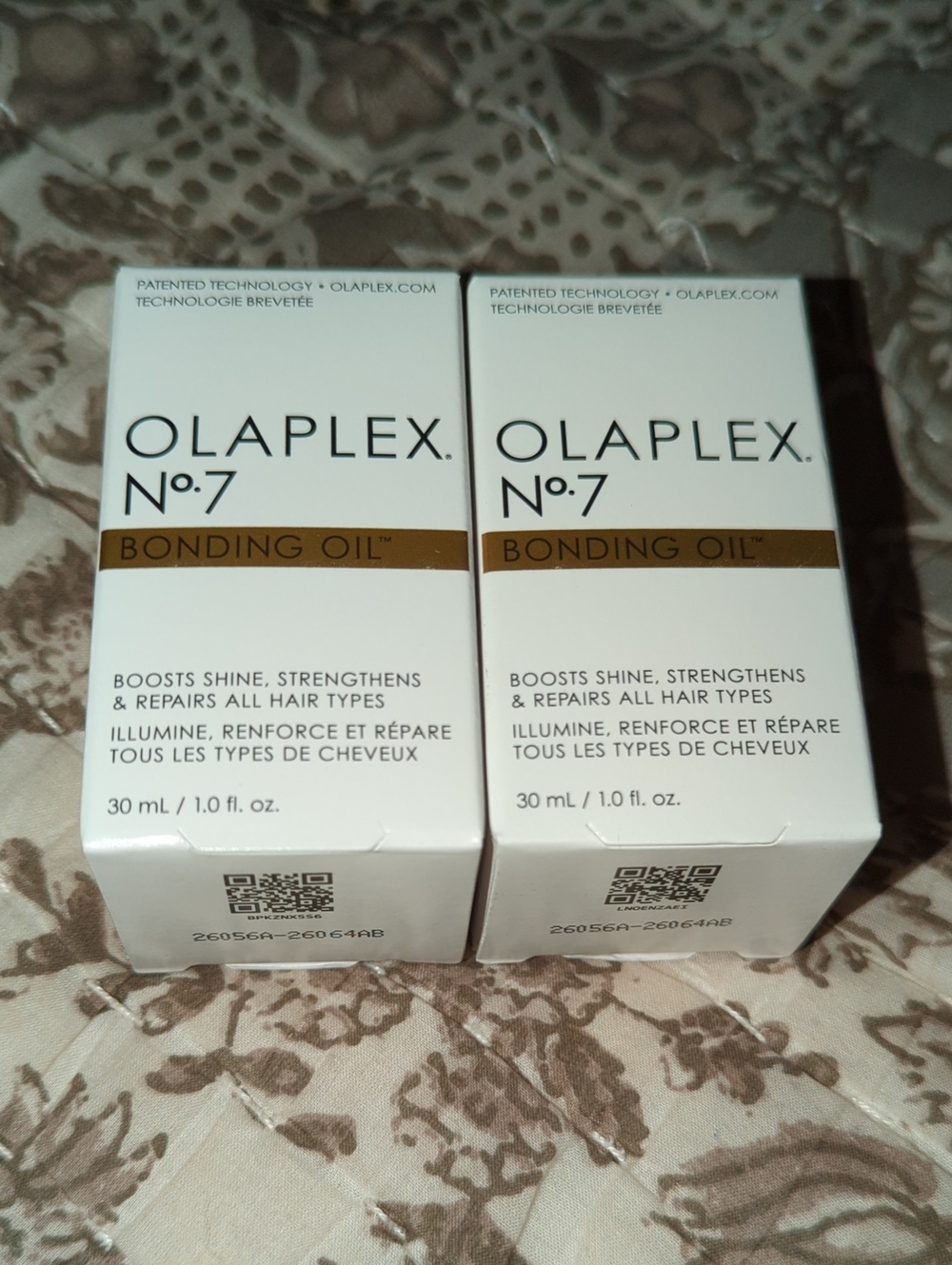 Bundle -OLAPLEX No.7 Bonding Oil -2@1.0.fl.Oz.